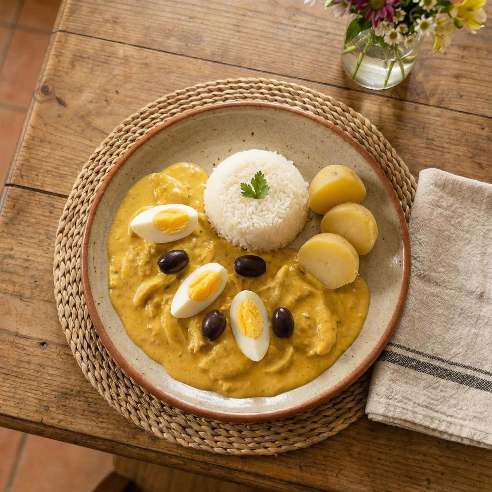 Ricetta Ají de Gallina – Tradizionale Peruviana (PDF Digitale)