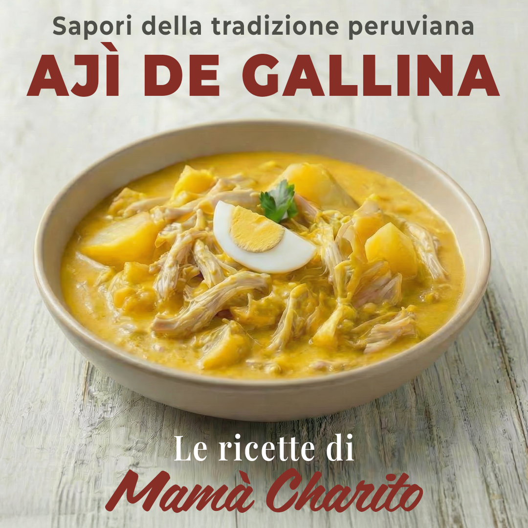 Ricetta Ají de Gallina – Tradizionale Peruviana (PDF Digitale)